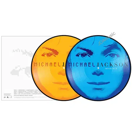 마이클 잭슨 LP / Invincible (Picture Disc)